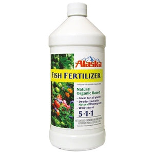 Alaska Fish Emulsion Fertilizer 5-1-1 Concentrate &#8211; 1 Qt.