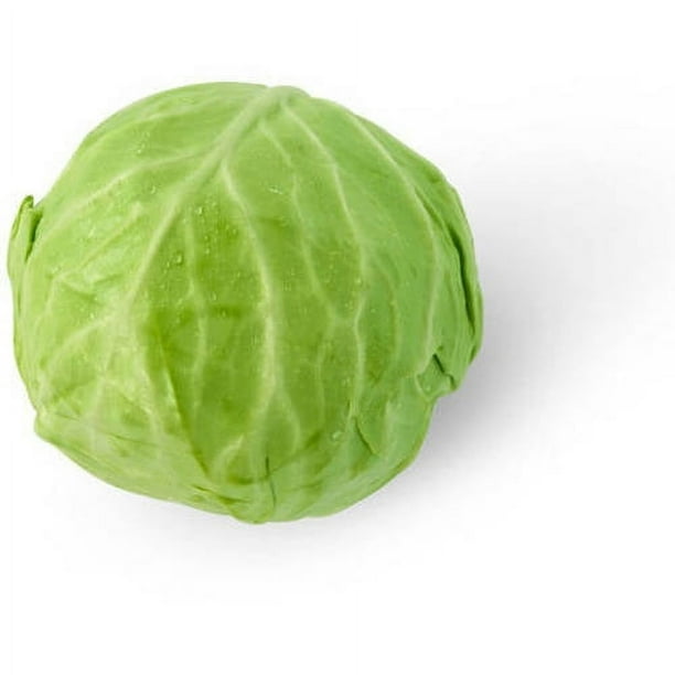 Organic Fresh Green Cabbage, Each